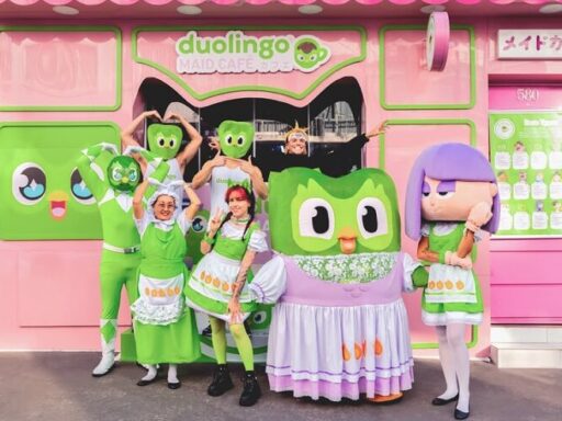 Duolingo Maid Café