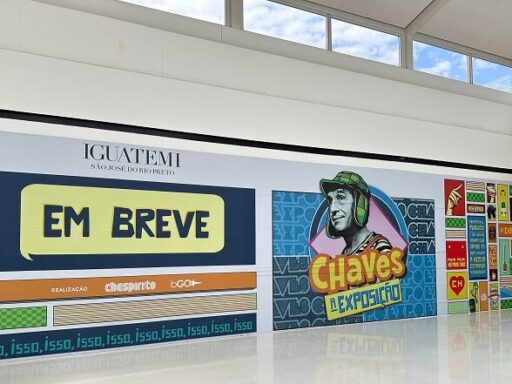 O shopping Iguatemi Rio Preto acaba de anunciar a chegada de Chaves A Exposição