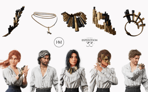 Clair Obscur Expedition 33 realiza parceria digital com a designer de joias independente Hannah Martin