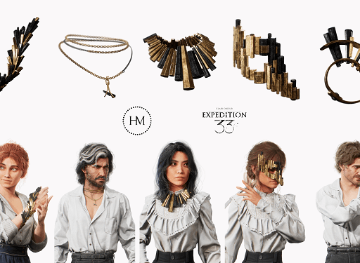 Clair Obscur Expedition 33 realiza parceria digital com a designer de joias independente Hannah Martin