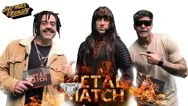 Detonator procura nova namorada em Metal Match, novo programa do Hermes e Renato