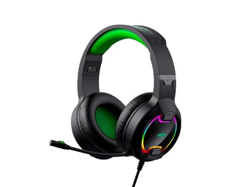 Headset Gamer Viper Pro Mamba com Microfone Omnidirecional Removível RGB USB