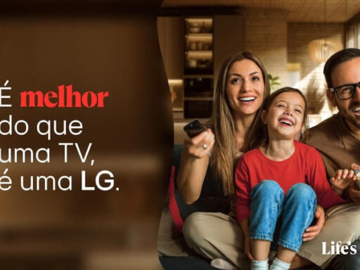 LG fortalece campanha para destacar o papel inovador das novas TVs