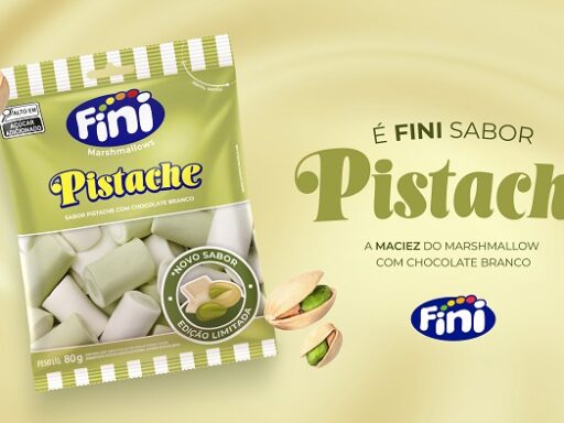 Marsh Pistache, novo sabor da Fini