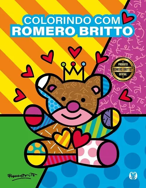 Colorindo com Romero Britto é lançado pela editora Citadel