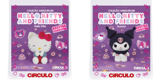 Hello Kitty and Friends chega na versão amigurumi pela Círculo