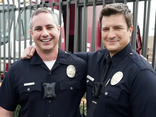 William Norcross, o John Nolan da vida real e Nathan Fillion, astro de The Rookie - confira fatos e curiosidades sobre a história real