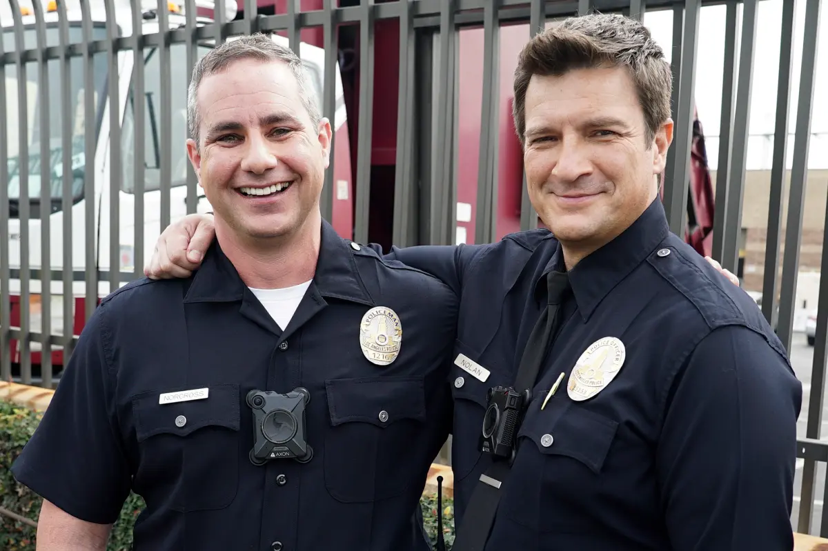 William Norcross, o John Nolan da vida real e Nathan Fillion, astro de The Rookie - confira fatos e curiosidades sobre a história real
