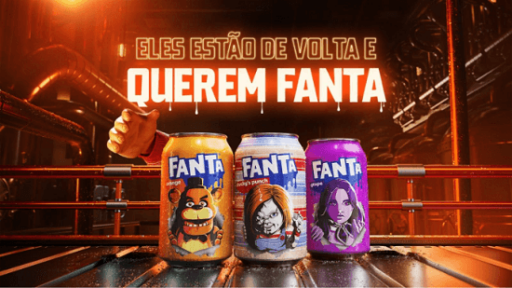 Fanta faz collab com a Universal e Blumhouse para o Halloween deste ano