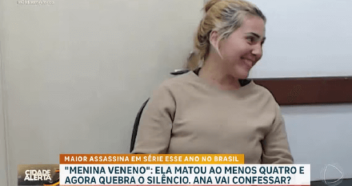 Ana Paula Veloso Fernandes, a serial killer brasileira conhecida como Menina Veneno