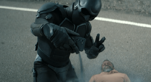 Black Noir no episódio 8 (final) da 2ª temporada de Gen V, spin-off de The Boys