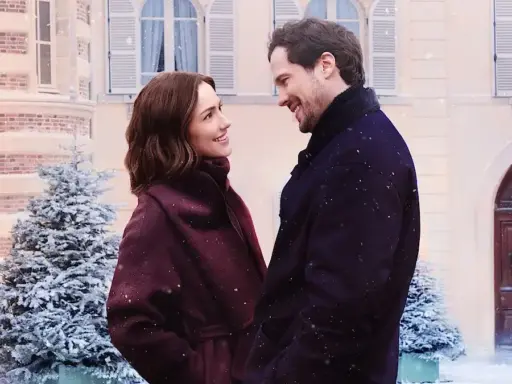 Borbulhas de Amor (Champagne Problems, 2025) - Crítica do Filme de Natal da Netflix