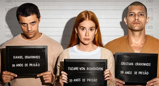 tremembé, série do prime video - Suzane e irmãos Cravinhos