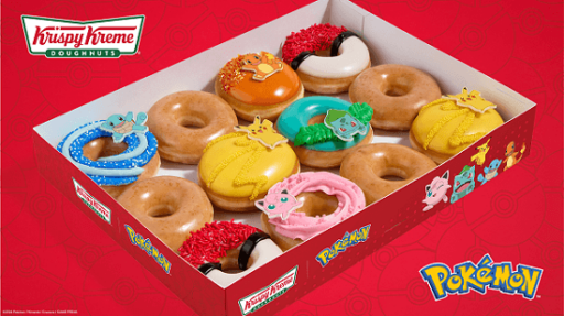 Krispy Kreme e Pokémon